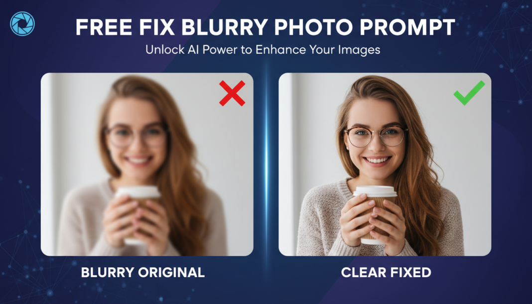 Free Fix Blurry Photo Prompt Free Fix Blurry Photo Prompt