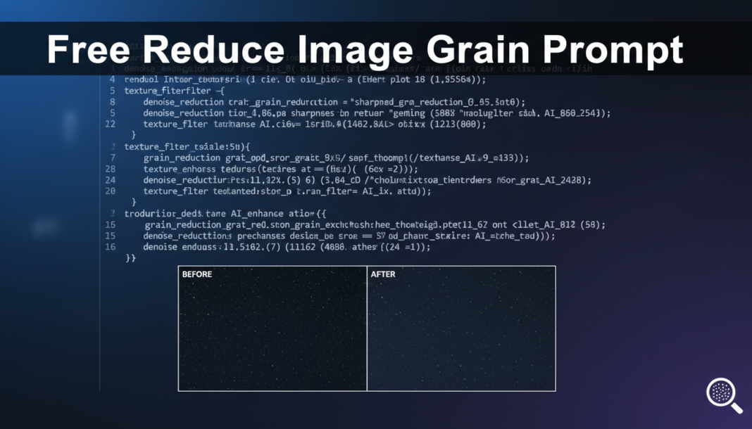 Free Reduce Image Grain Prompt