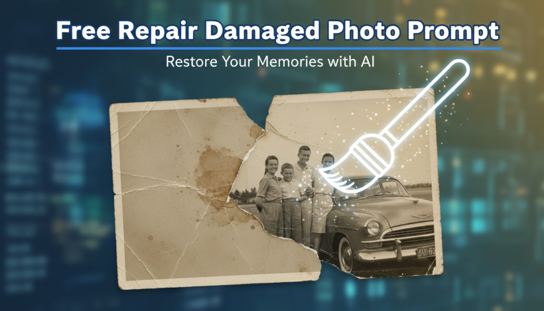 Free Repair Damaged Photo Prompt Free Repair Damaged Photo Prompt