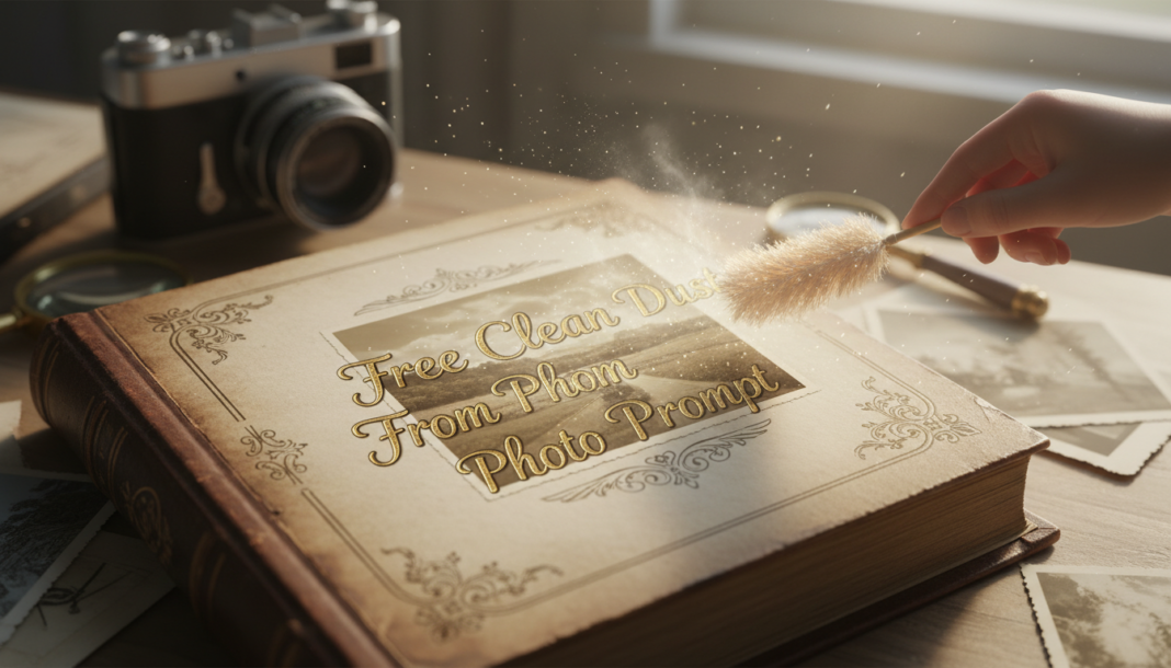 Free Clean Dust From Photo Prompt
