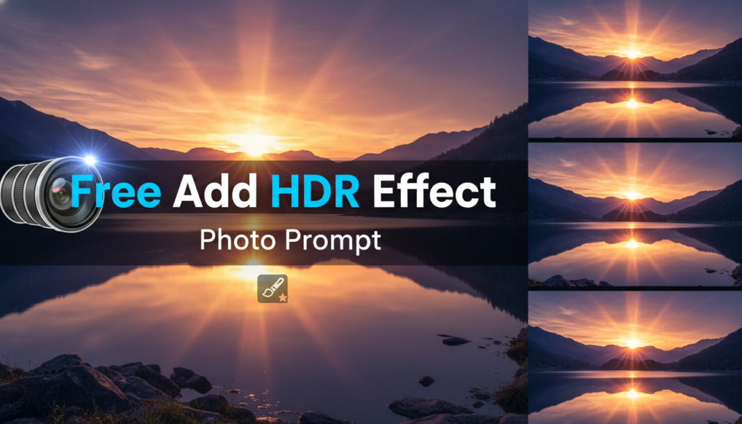 Free Add HDR Effect Photo Prompt Free Add HDR Effect Photo Prompt