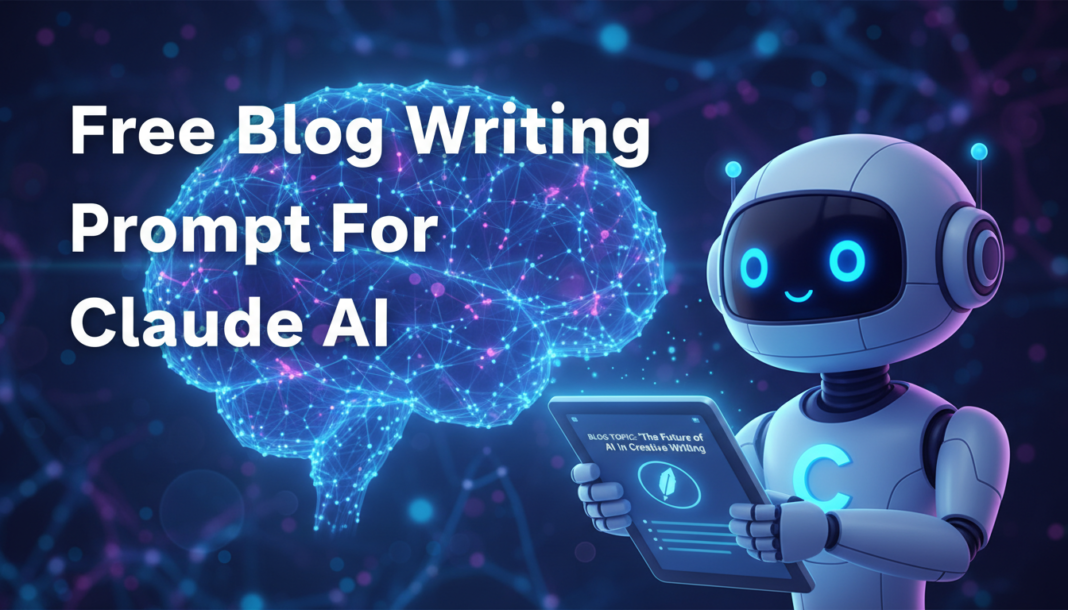 Free Blog Writing Prompt For Claude AI Free Blog Writing Prompt For Claude AI