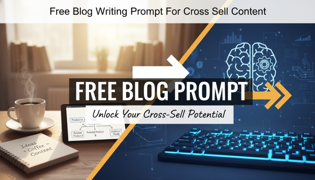 Free Blog Writing Prompt For Cross Sell Content