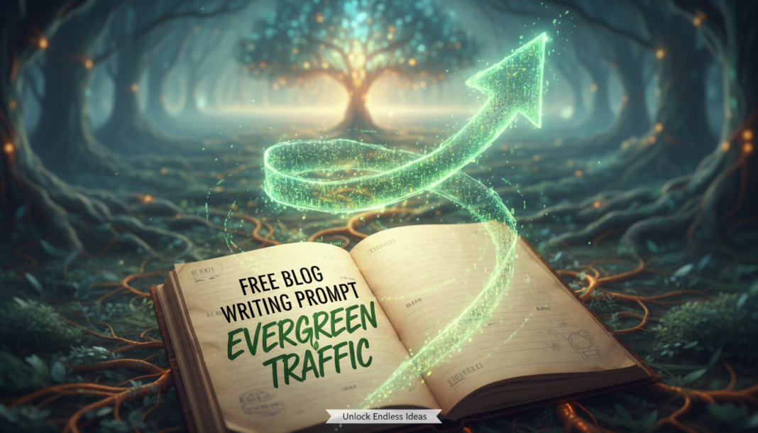 Free Blog Writing Prompt For Evergreen Traffic