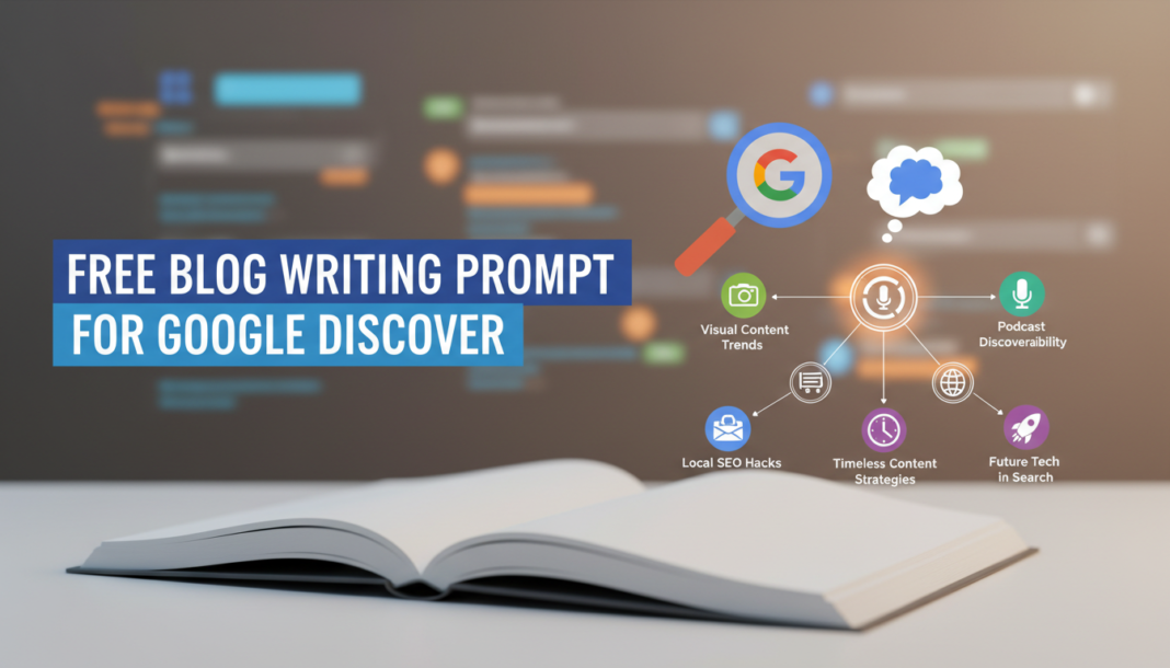 Free Blog Writing Prompt For Google Discover