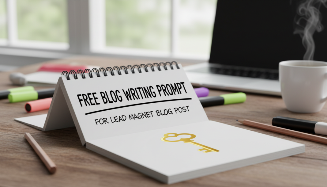 Free Blog Writing Prompt For Lead Magnet Blog Post