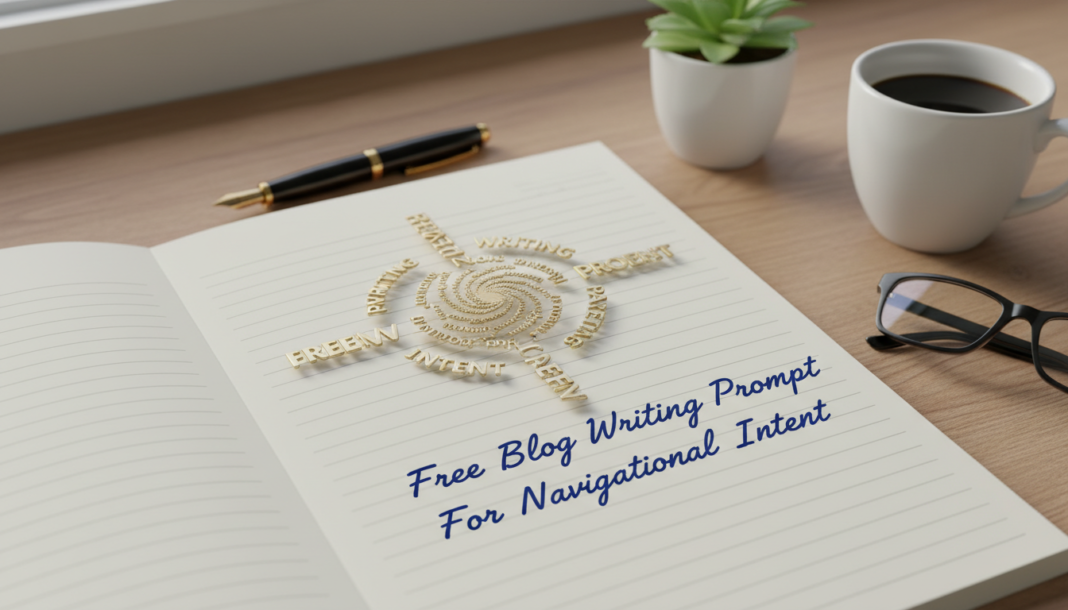 Free Blog Writing Prompt For Navigational Intent
