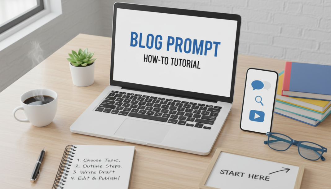 Free Blog Writing Prompt In How To Tutorial Style