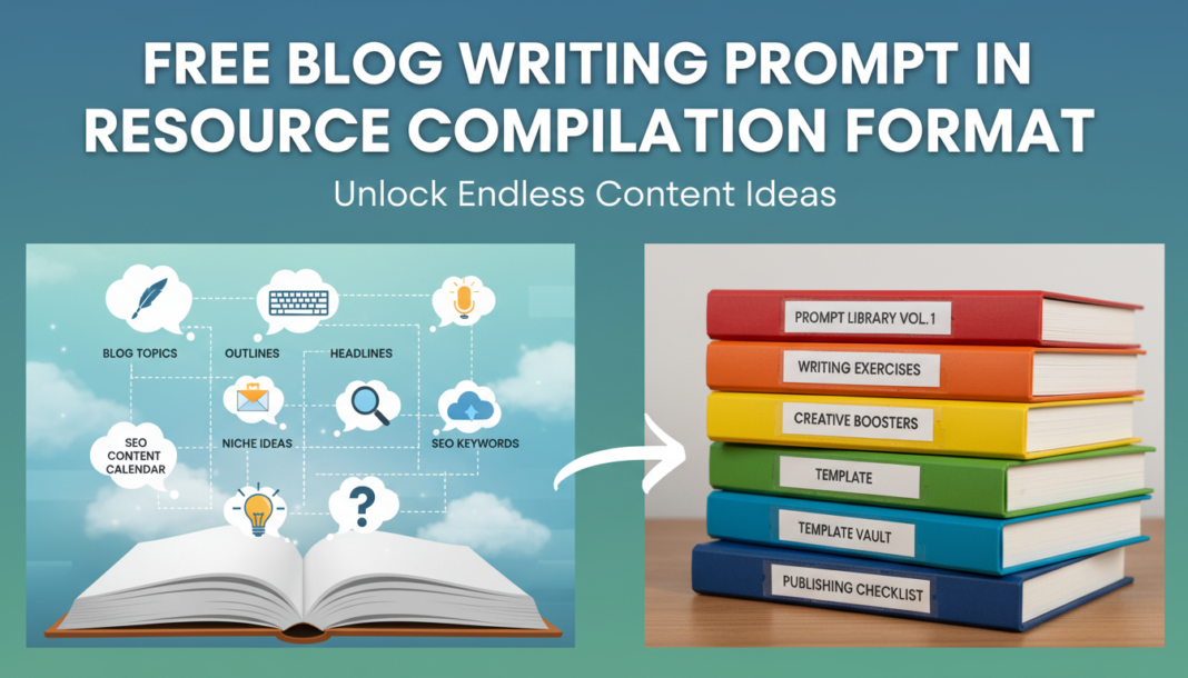 Free Blog Writing Prompt In Resource Compilation Format