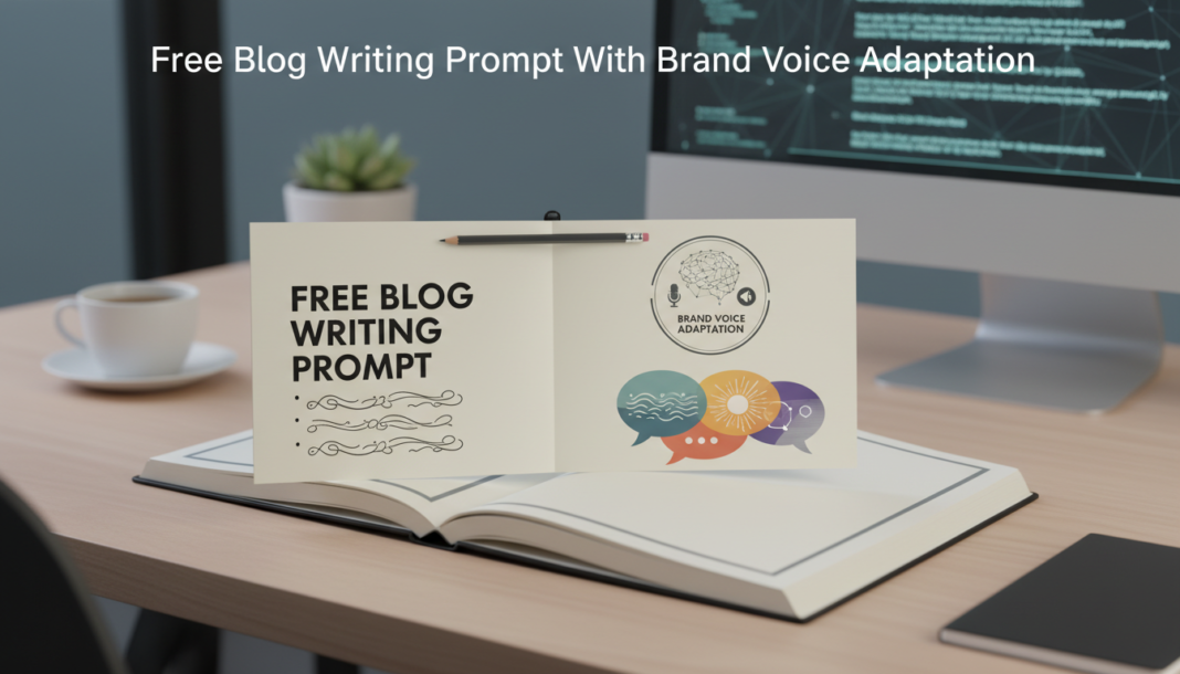 Free Blog Writing Prompt With Brand Voice Adaptation