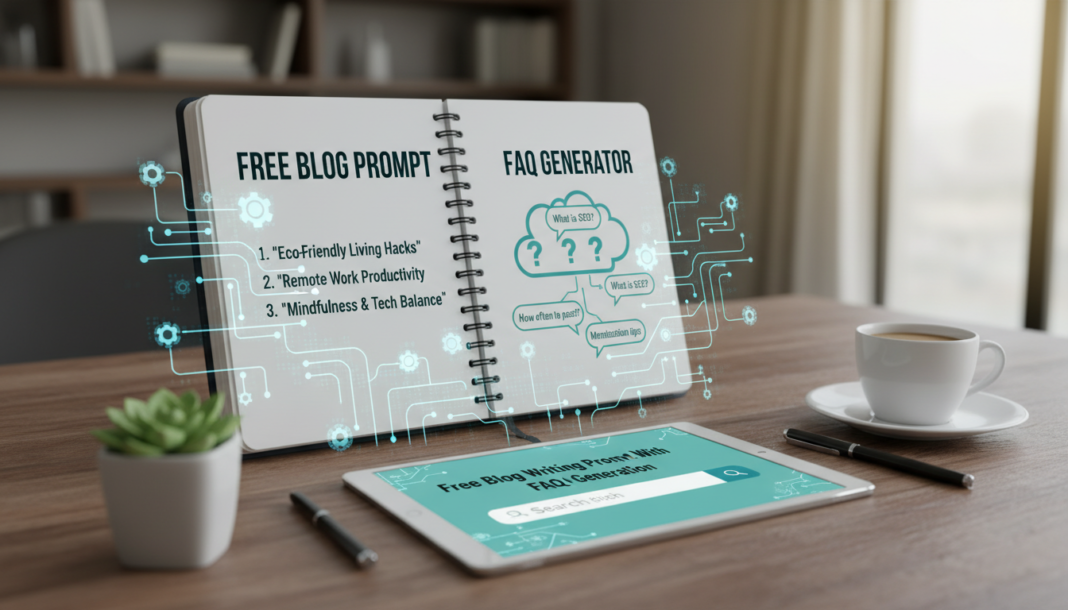 Free Blog Writing Prompt With FAQ Generation
