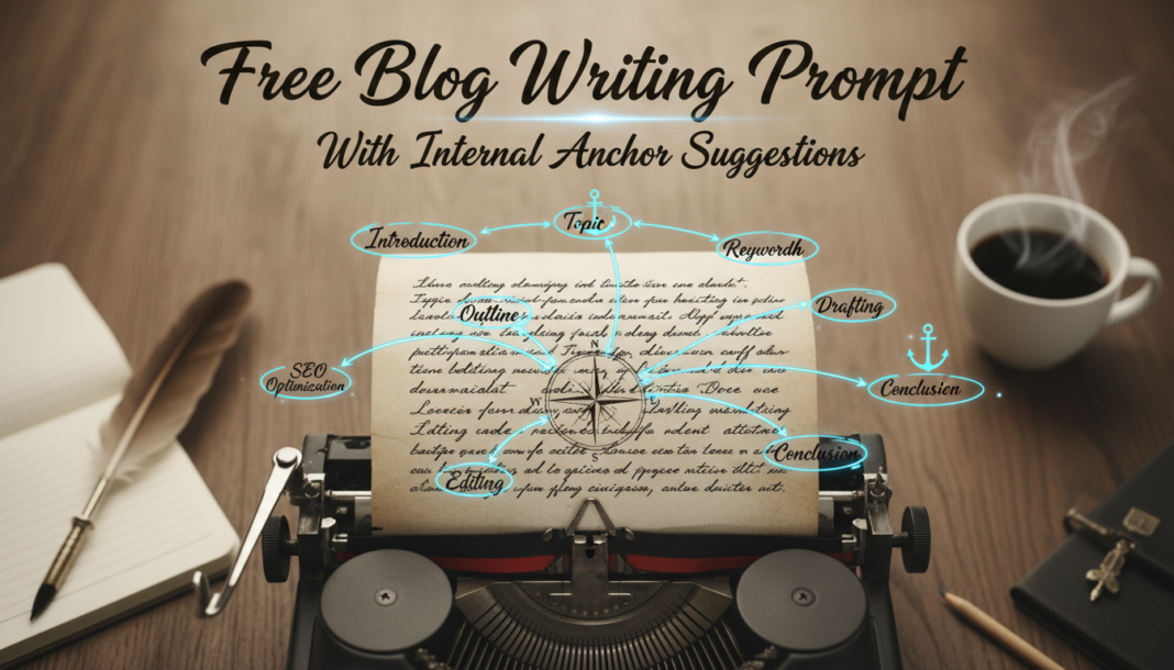 Free Blog Writing Prompt With Internal Anchor Suggestions Free Blog Writing Prompt With Internal Anchor Suggestions