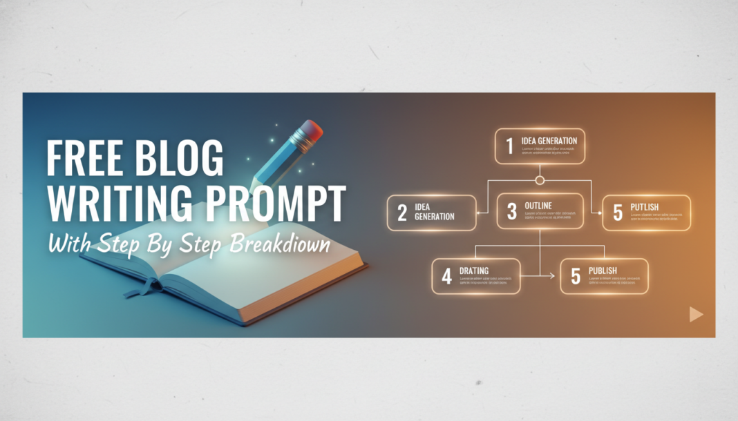 Free Blog Writing Prompt With Step By Step Breakdown