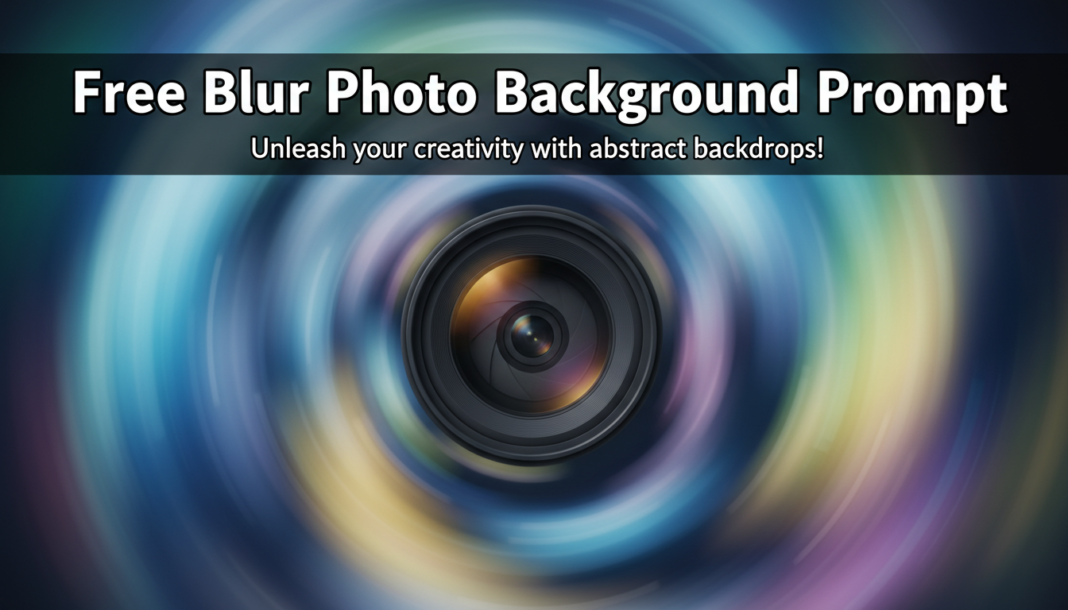 Free Blur Photo Background Prompt