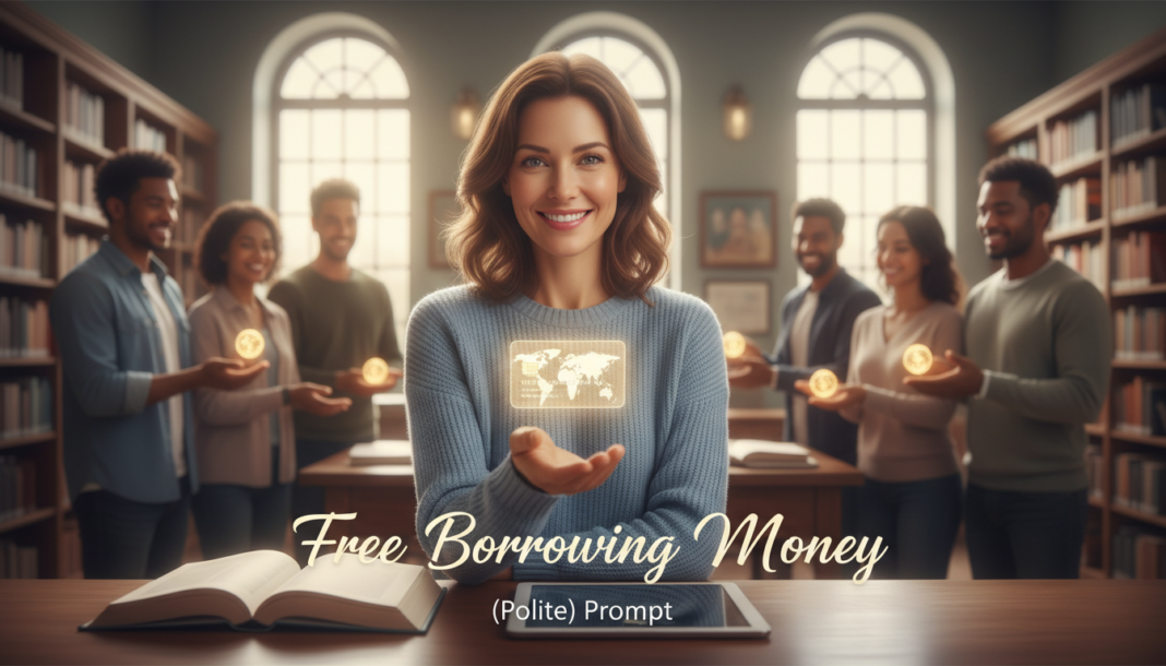 Free Borrowing money (Polite) prompt