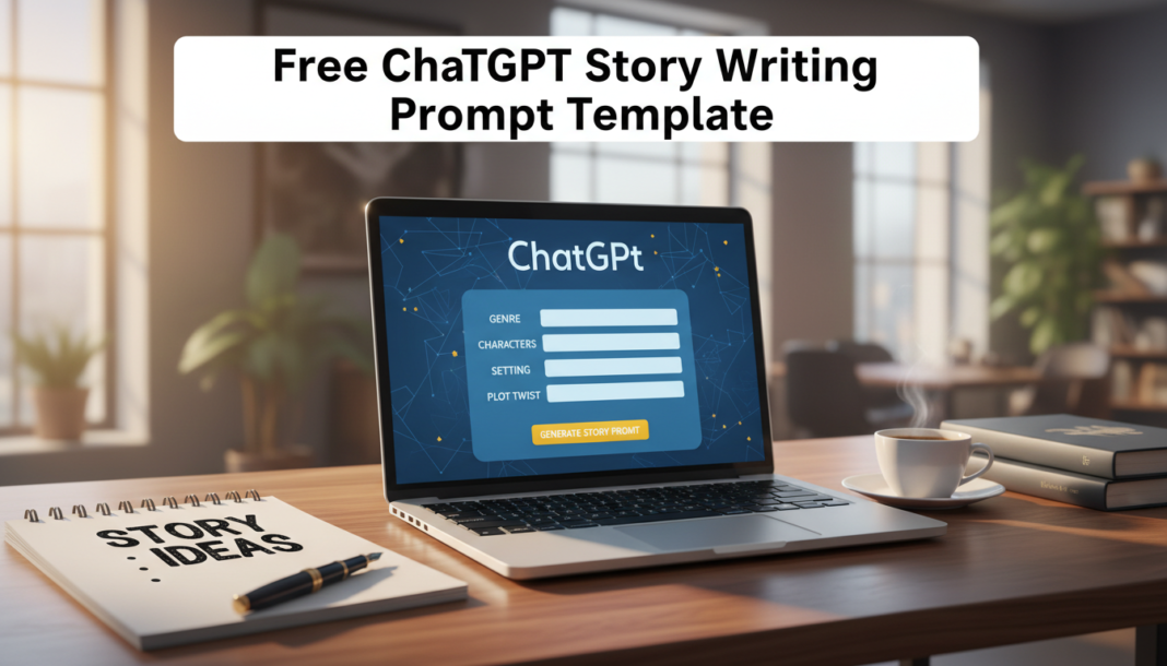 Free ChatGPT Story Writing Prompt Template