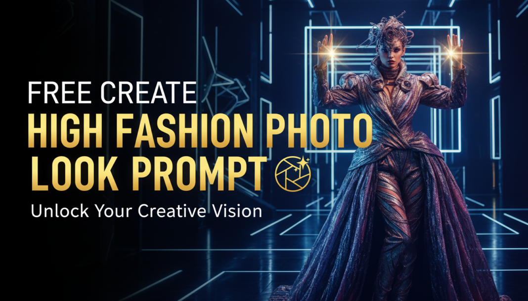 Free Create High Fashion Photo Look Prompt Free Create High Fashion Photo Look Prompt