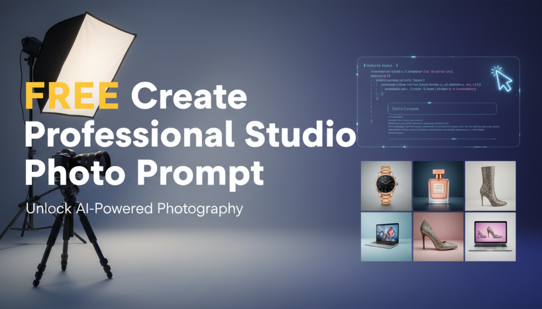 Free Create Professional Studio Photo Prompt