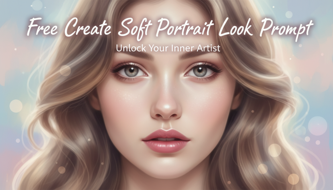 Free Create Soft Portrait Look Prompt