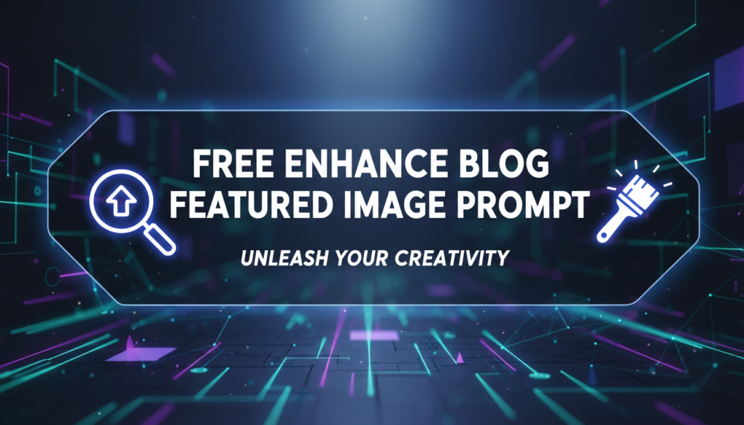 Free Enhance Blog Featured Image Prompt