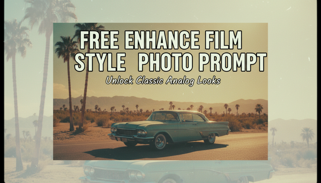 Free Enhance Film Style Photo Prompt Free Enhance Film Style Photo Prompt