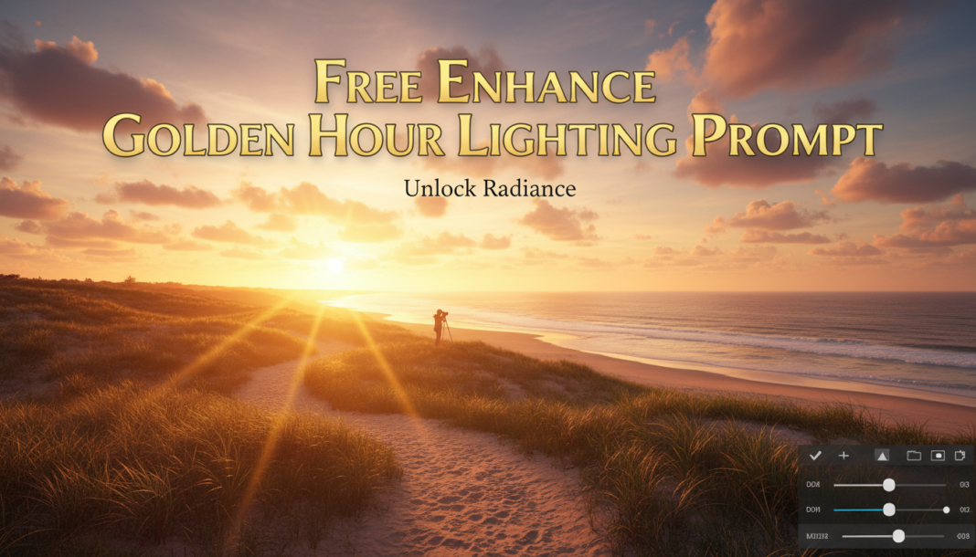 Free Enhance Golden Hour Lighting Prompt