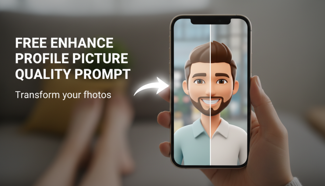 Free Enhance Profile Picture Quality Prompt Free Enhance Profile Picture Quality Prompt