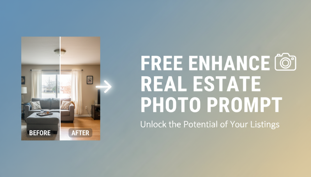 Free Enhance Real Estate Photo Prompt Free Enhance Real Estate Photo Prompt