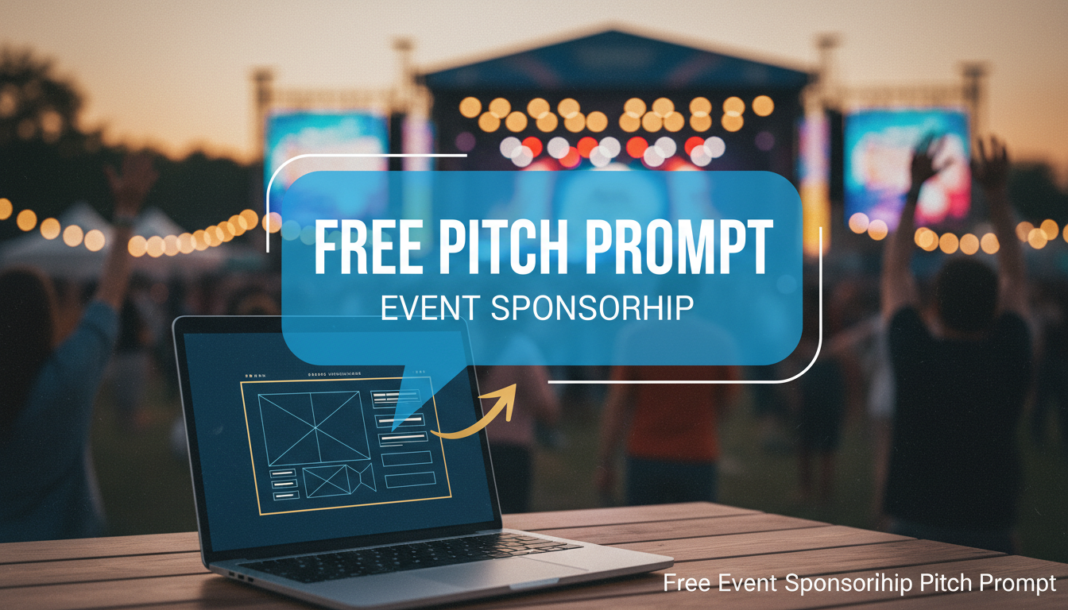 Free Event sponsorship pitch prompt