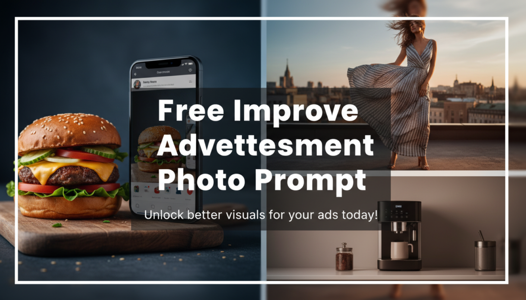 Free Improve Advertisement Photo Prompt