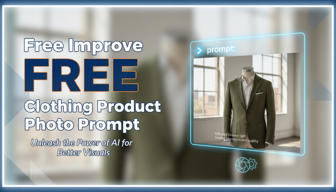 Free Improve Clothing Product Photo Prompt