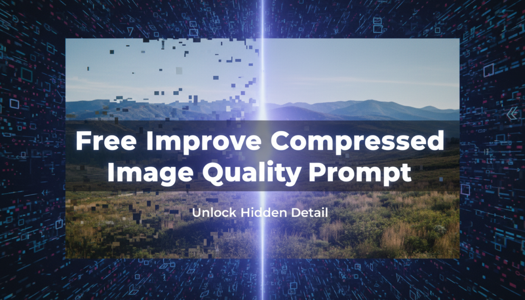 Free Improve Compressed Image Quality Prompt