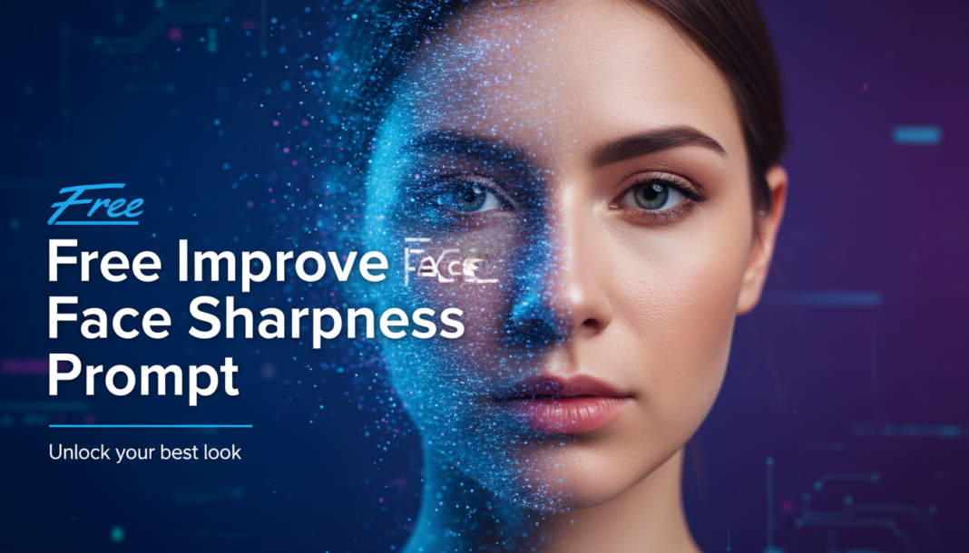 Free Improve Face Sharpness Prompt