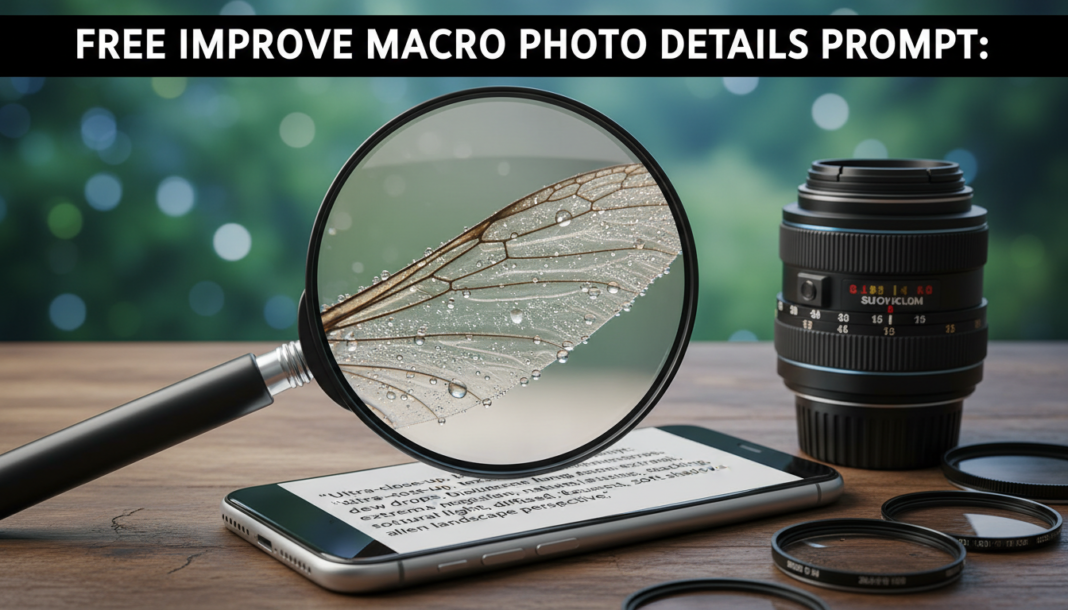 Free Improve Macro Photo Details Prompt Free Improve Macro Photo Details Prompt