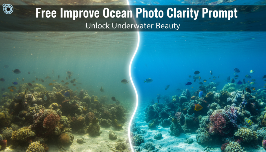 Free Improve Ocean Photo Clarity Prompt