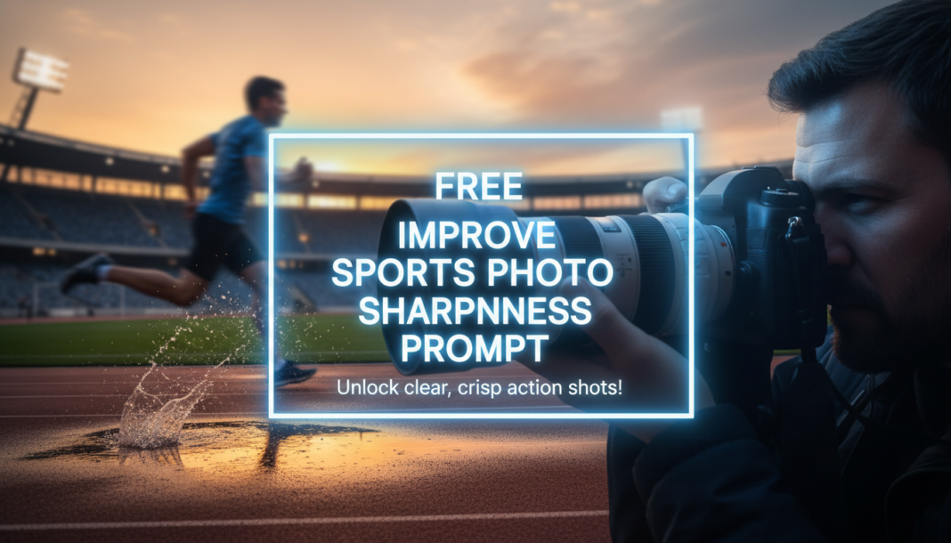 Free Improve Sports Photo Sharpness Prompt Free Improve Sports Photo Sharpness Prompt