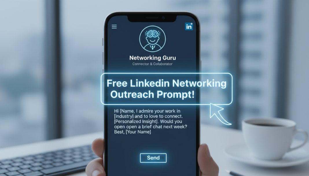 Free LinkedIn networking outreach prompt