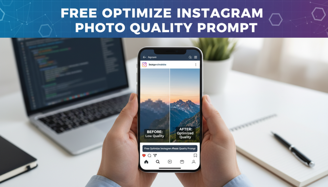 Free Optimize Instagram Photo Quality Prompt Free Optimize Instagram Photo Quality Prompt
