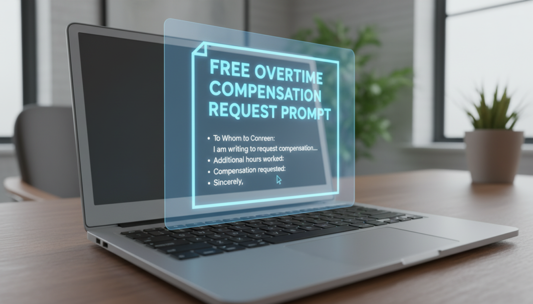Free Overtime compensation request prompt