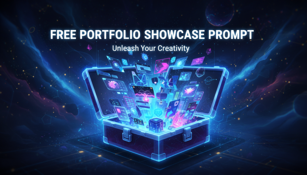 Free Portfolio showcase prompt