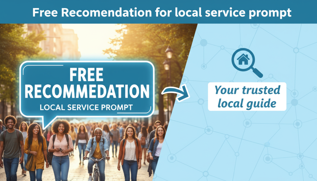 Free Recommendation for local service prompt