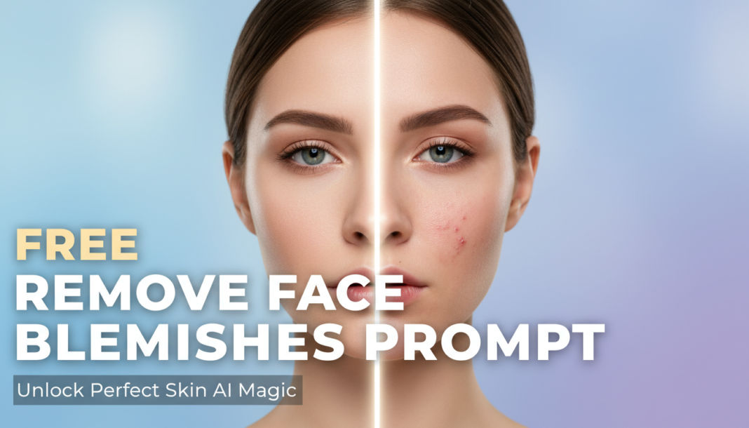 Free Remove Face Blemishes Prompt