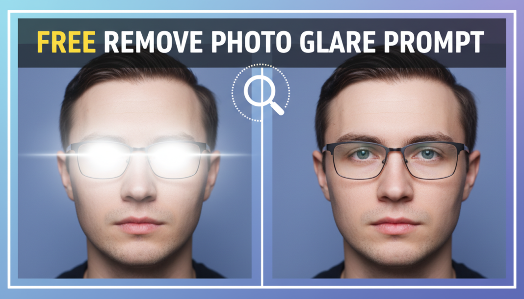 Free Remove Photo Glare Prompt
