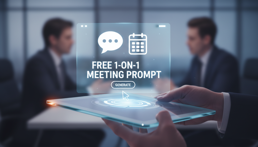 Free Requesting a 1-on-1 meeting prompt