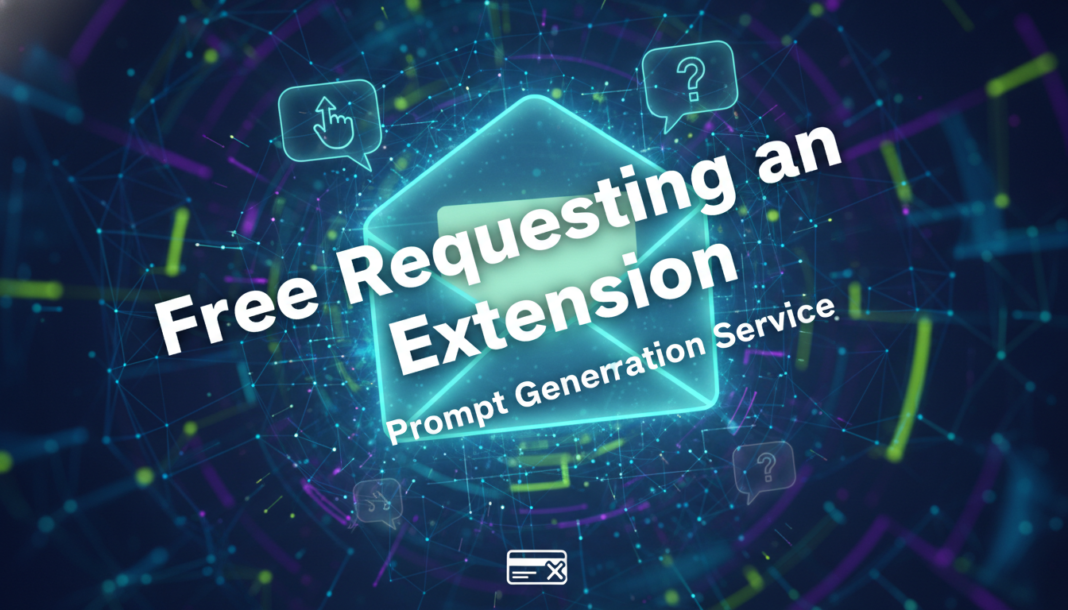 Free Requesting an extension prompt