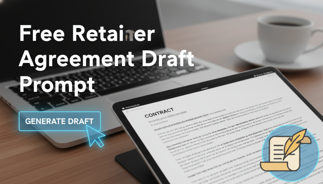 Free Retainer agreement draft prompt