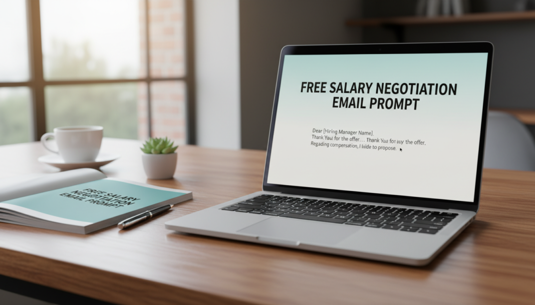 Free Salary negotiation email prompt