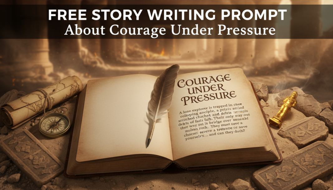 Free Story Writing Prompt About Courage Under Pressure