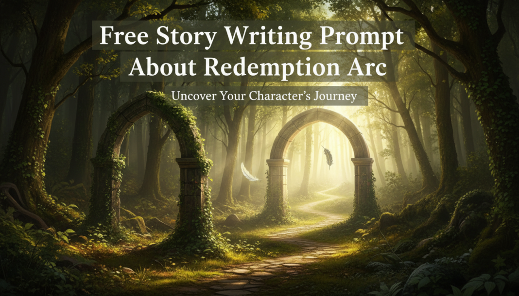 Free Story Writing Prompt About Redemption Arc