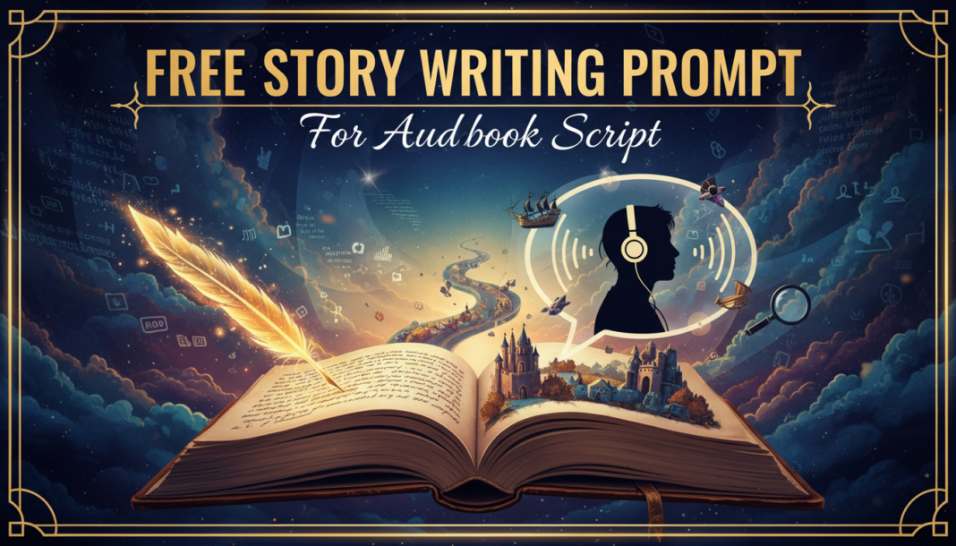 Free Story Writing Prompt For Audiobook Script